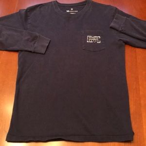 southern marsh navy long sleeve tee shirt